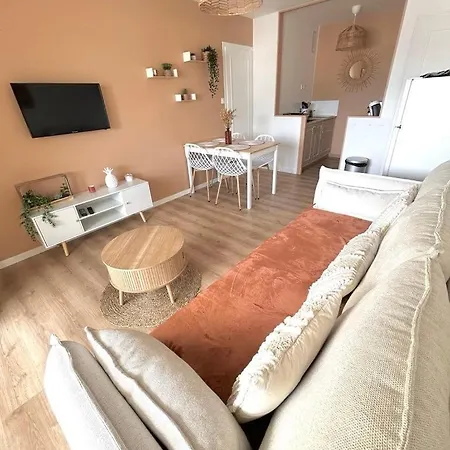 Le Cocon, 100m De La Plage, Place De Parking Prive Apartment *