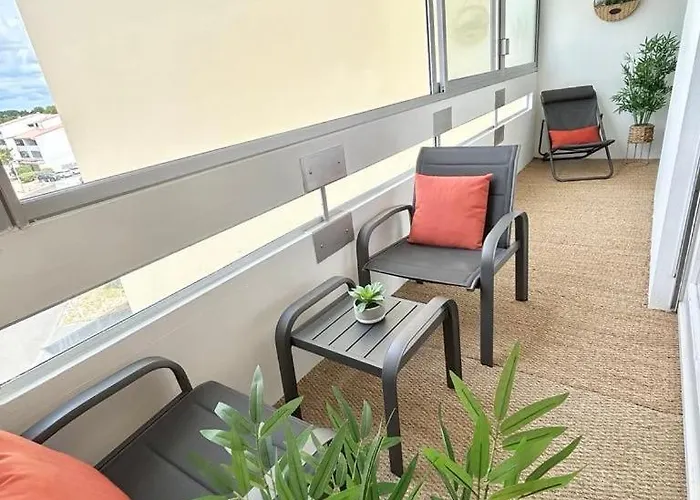 아파트 Le Cocon, 100m De La Plage, Place De Parking Prive *